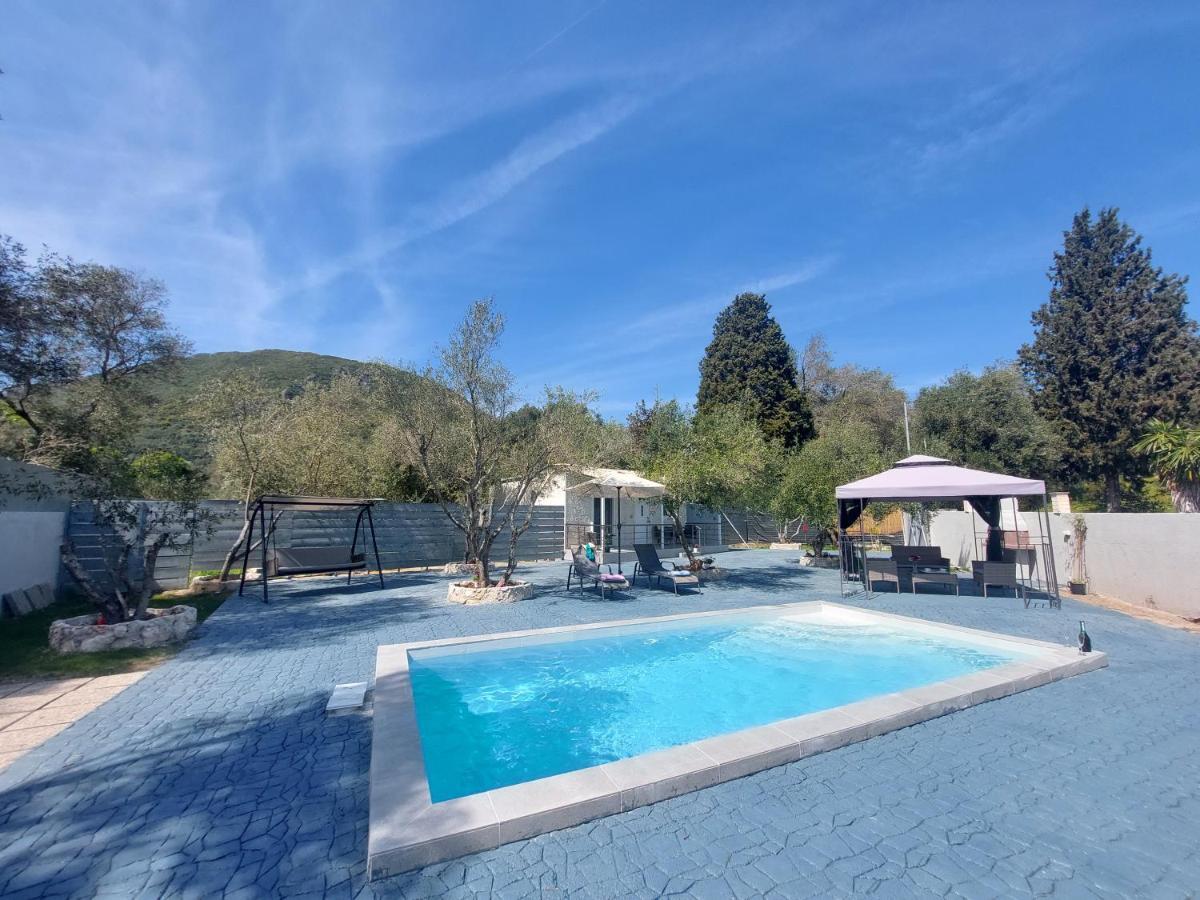 Villa Gardiki For2 Halikounas Bagian luar foto